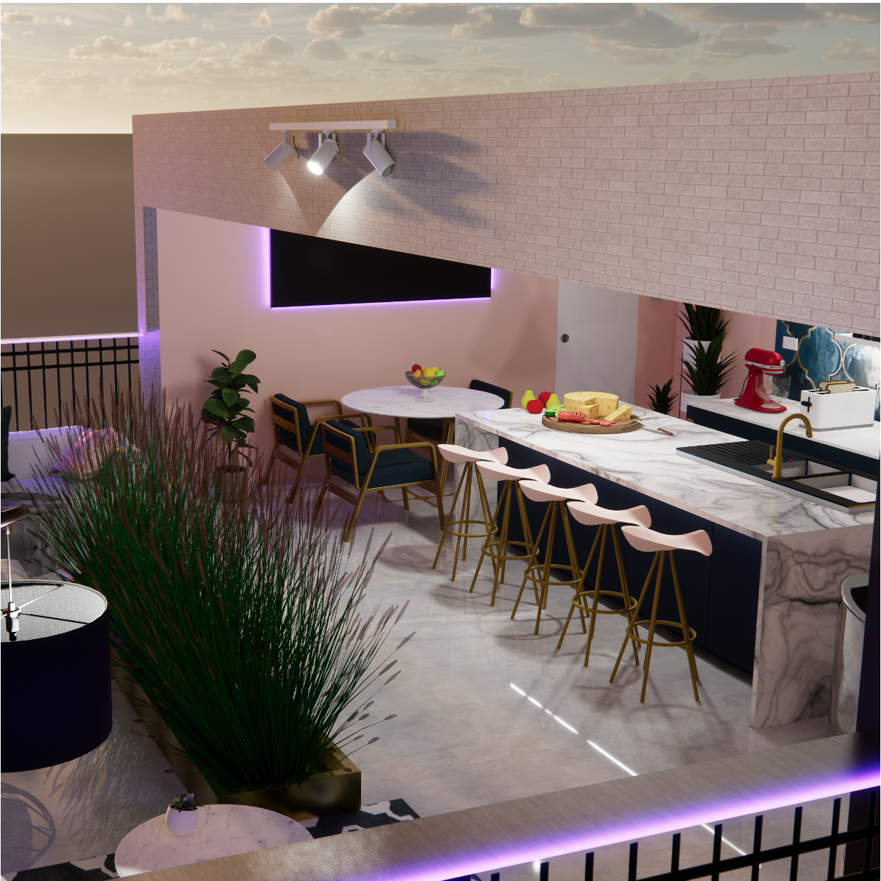 Moroccan Style Kitchen 6