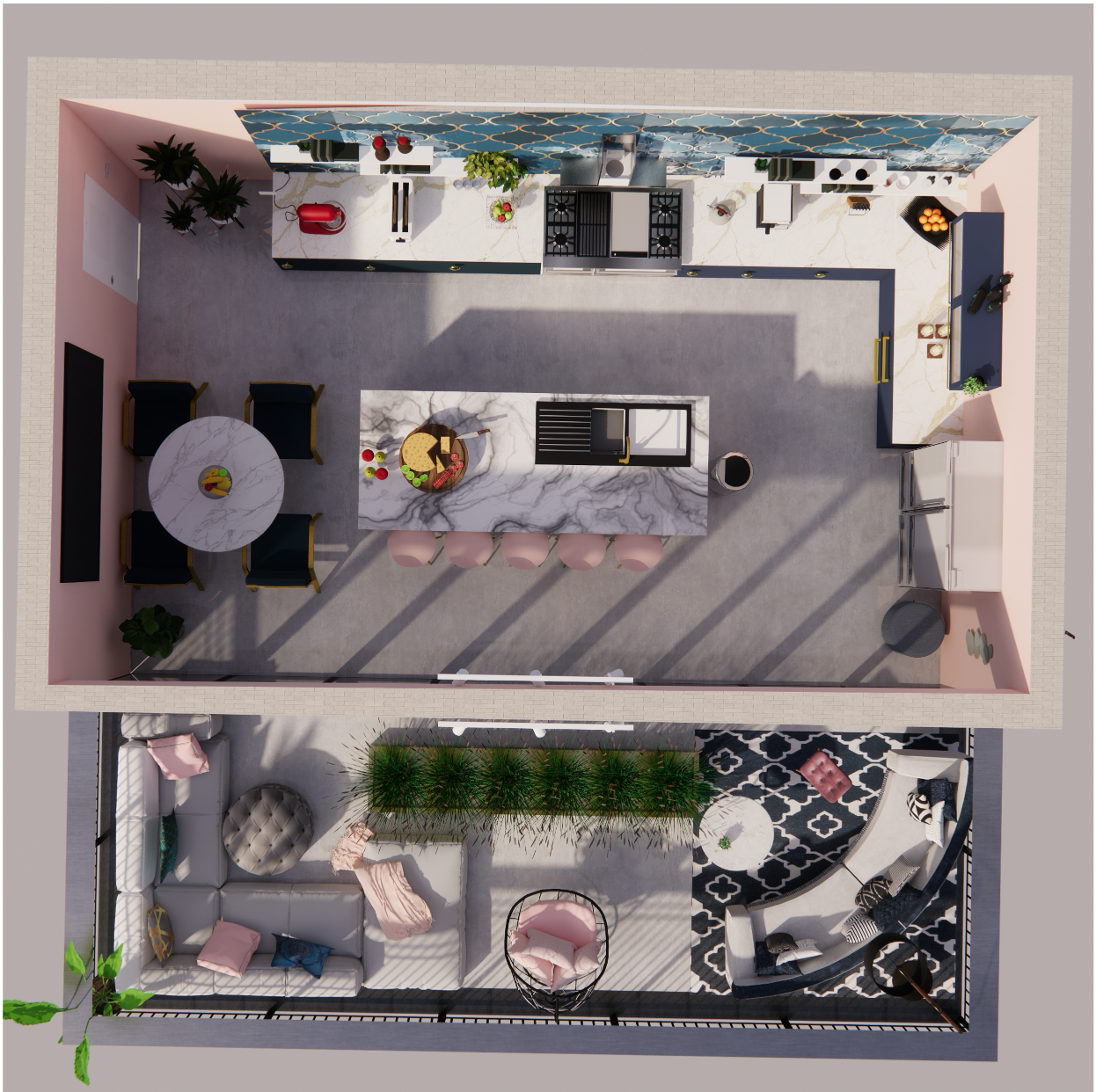 Moroccan Style Kitchen 7