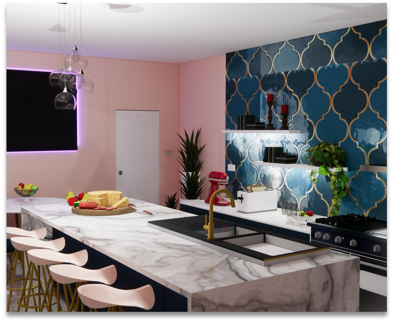 Moroccan Style Kitchen